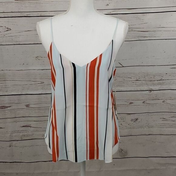 Forever 21, Boxy Striped V-Neck Cami-Size Small - Picture 3 of 7